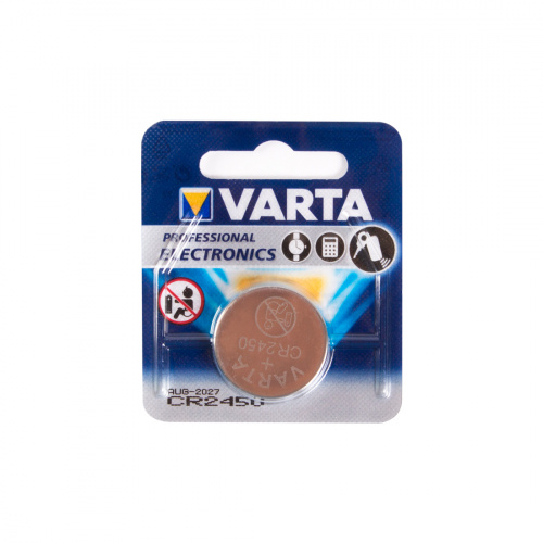 Батарейка VARTA Professional Electronics CR2450 3V 1 шт в блистере фото 3