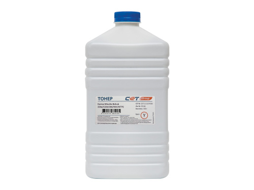 Тонер NF7Y TN-711Y/514Y для KONICA MINOLTA Bizhub C654/C754/C654e/C754e (CET) Yellow, 500г/бут, CET111115Y500