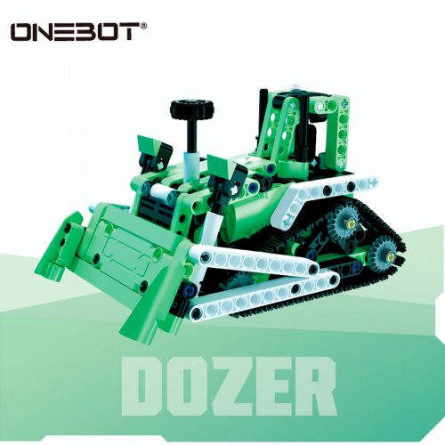 Конструктор ONEBOT Mini Engineering Bulldozer 339+ OBQXTC95AIQI фото 2