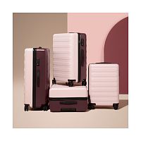 Чемодан NINETYGO Rhine Luggage 20" Pink+Red