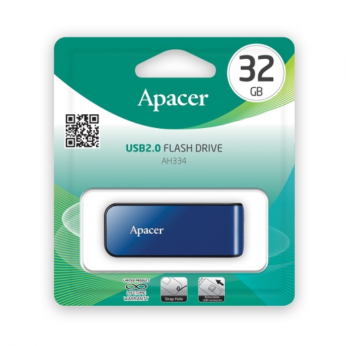 USB-накопитель Apacer AH334 32GB Синий фото 4