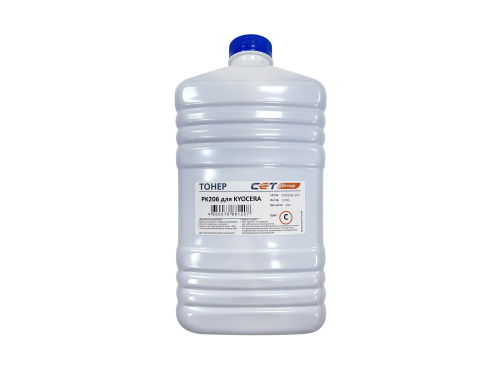Тонер PK206 для KYOCERA ECOSYS M6030cdn/6035cidn/6530cdn/P6035cdn (Japan) Cyan, 500г/бут, (унив.), OSP0206C-500