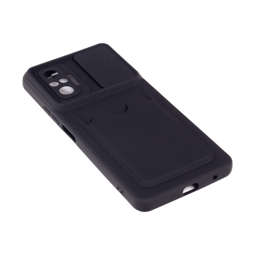 Чехол для телефона X-Game XG-S086 для Redmi Note 10 Pro Чёрный Card Holder фото 3