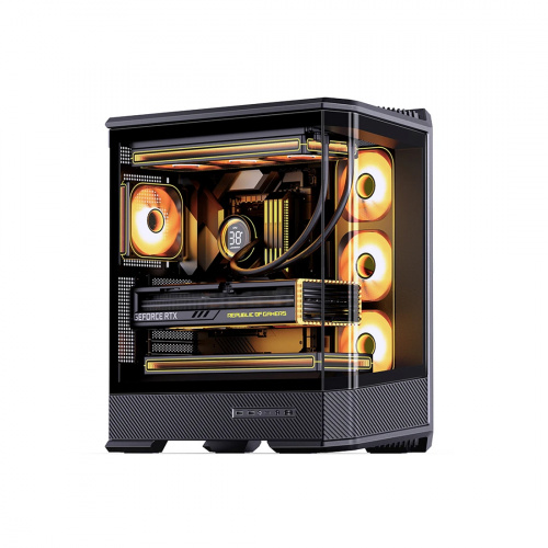 Компьютерный корпус Jonsbo D400 Black без Б/П