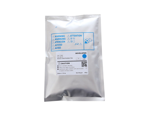 Девелопер для KONICA MINOLTA Bizhub C654/C754/C654e/C754e (CET) Cyan, 400г, 155000 стр., CET171020