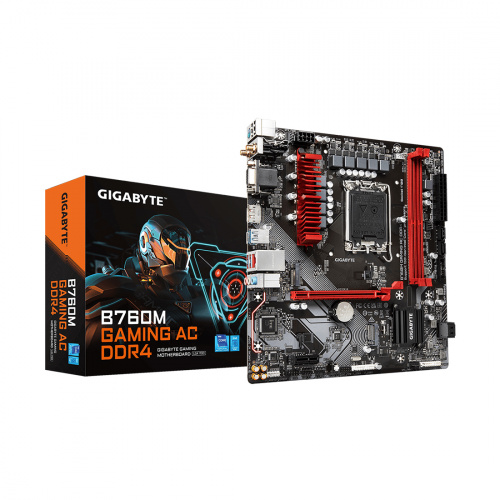 Материнская плата Gigabyte B760M GAMING AC DDR4 Материнская плата Gigabyte B760M GAMING AC DDR4