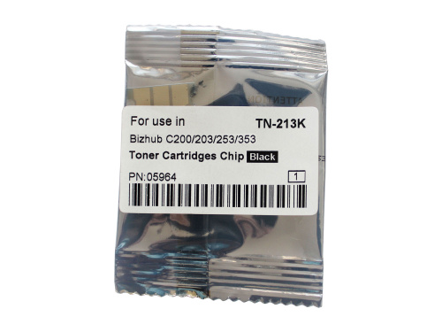 Чип картриджа для KONICA MINOLTA Bizhub C200/C200E/C203/C253/C353 (CET) Black, (WW), 20000 стр., (унив.), CET5964 Чип картриджа для KONICA MINOLTA Bizhub C200/C200E/C203/C253/C353 (CET) Black, (WW), 20000 стр., (унив.), CET5964