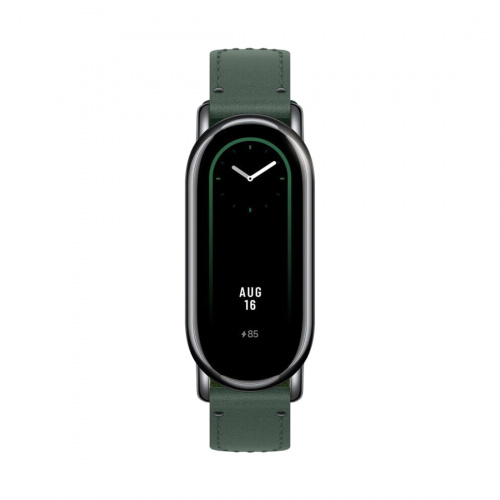 Сменный плетёный браслет для Xiaomi Smart Band 8 Green фото 3