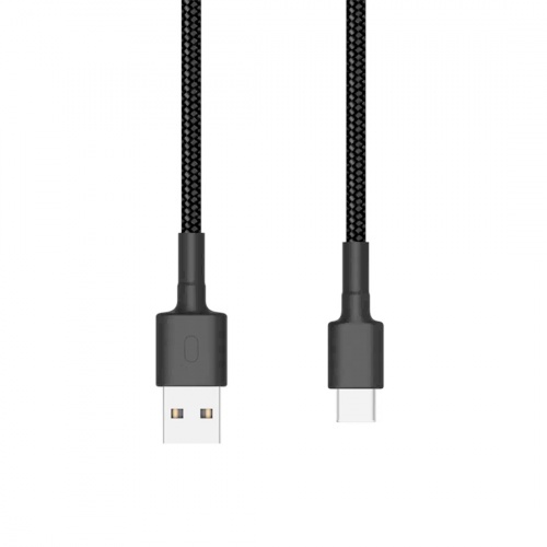 Интерфейсный кабель Xiaomi Type-C Чёрный фото 3