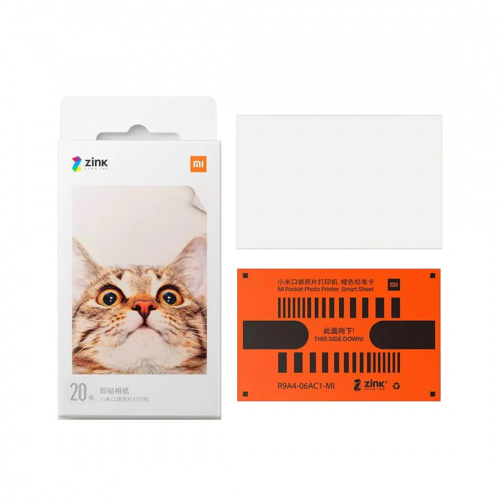 Бумага Xiaomi Mi Portable Photo Printer Paper для портативного фотопринтера фото 3