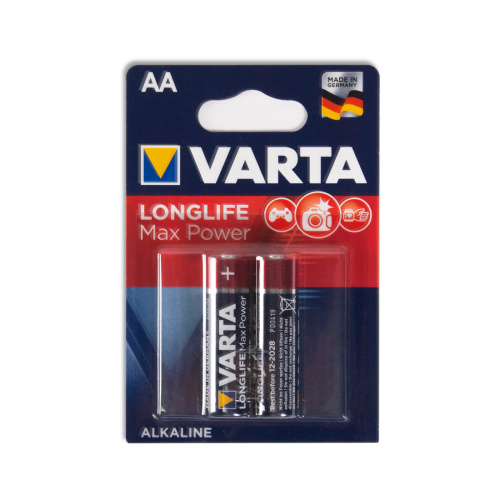Батарейка VARTA Longlife Power Max Mignon 1.5V - LR6/AA 2 шт в блистере фото 3