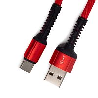 Интерфейсный кабель LDNIO Type-C LS63 5A Fast 1м/2м Красный