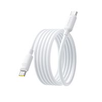 Интерфейсный кабель Baseus Foamed Silicone Pro Magnetic USB-C to USB-C 100W White 1m (E0426D01)