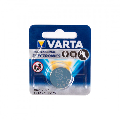 Батарейка VARTA Lithium CR2025 3V (1 шт) фото 3
