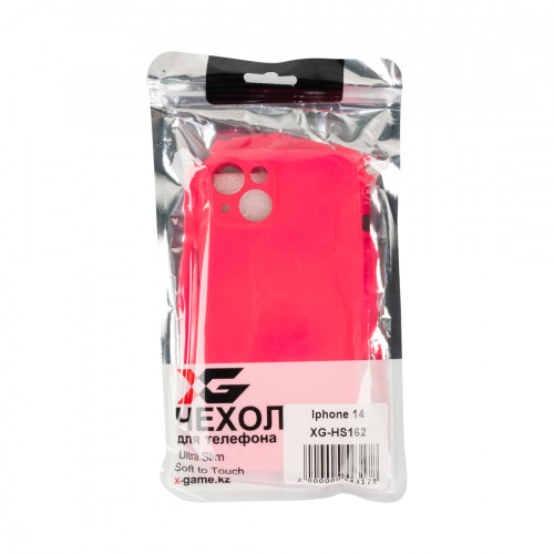 Чехол для телефона XG XG-HS162 для Iphone 14 Силиконовый Розовый фото 4