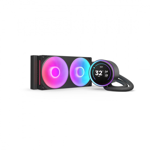 Кулер с водяным охлаждением NZXT Kraken Elite 280 RGB V2 RL-KR28E-B2 Black Кулер с водяным охлаждением NZXT Kraken Elite 280 RGB V2 RL-KR28E-B2 Black