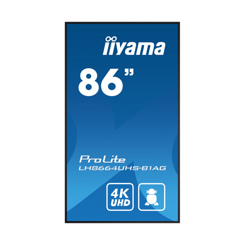 Монитор iiyama PROLITE LH8664UHS-B1AG 86" фото 3