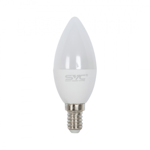 Лампа светодиодная SVC LED C35-7W-E14-6500K Свеча Холодный Лампа светодиодная SVC LED C35-7W-E14-6500K Свеча Холодный
