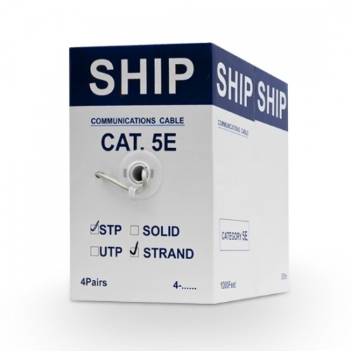 Кабель сетевой SHIP D145S-P Cat.5e FTP 30В PVC фото 4