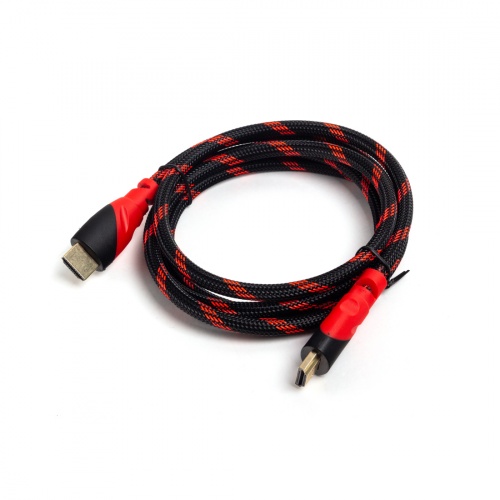Интерфейсный кабель HDMI-HDMI SVC HR0150RD-P, 30В, Красный, Пол. пакет, 1.5 м фото 2