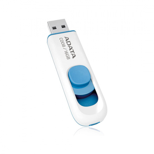 USB-накопитель ADATA AC008-16G-RWE 16GB Голубой фото 2