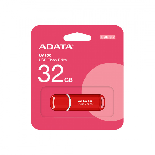 USB-накопитель ADATA AUV150-32G-RRD 32GB Красный фото 3