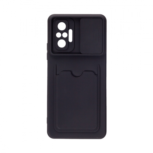 Чехол для телефона X-Game XG-S086 для Redmi Note 10 Pro Чёрный Card Holder фото 2