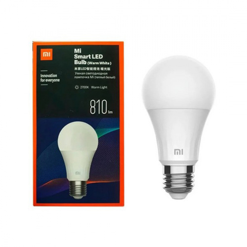 Лампочка Mi Smart LED Bulb (Warm White) фото 4