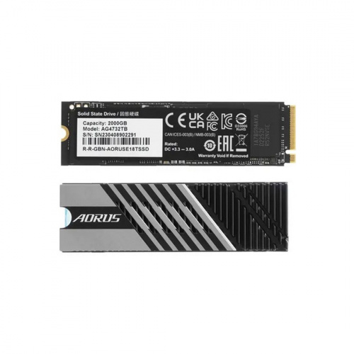 Твердотельный накопитель SSD Gigabyte 2TB M.2 NVMe PCIe 4.0x4 фото 3