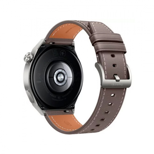 Смарт часы Huawei Watch GT 3 Pro ODN-B19 46mm Gray Leather Strap фото 4