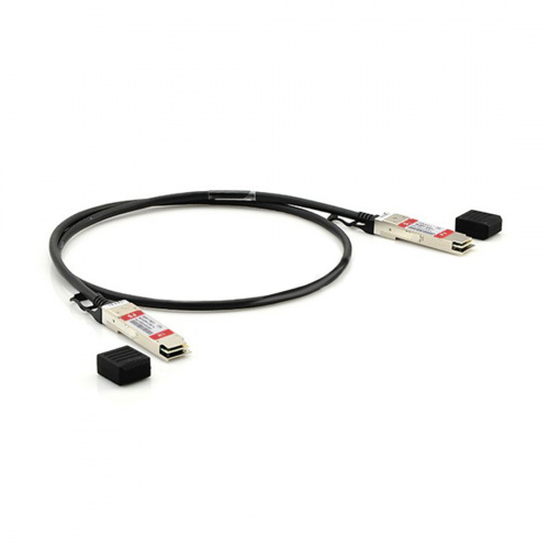 Пассивный кабель FS QSFP-PC03 40G QSFP+ 3m фото 2