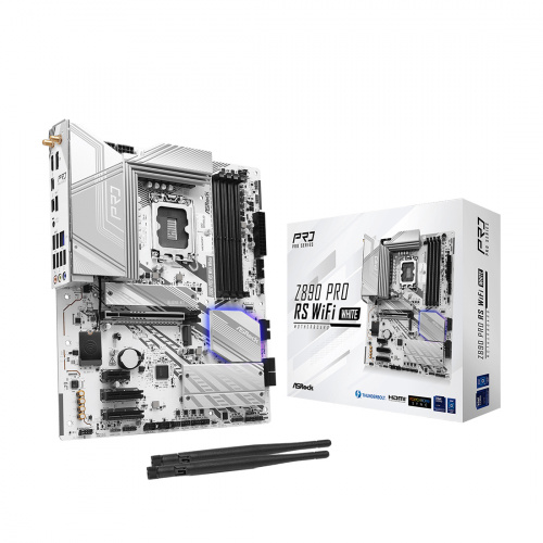 Материнская плата ASRock Z890 PRO RS WIFI WHITE Материнская плата ASRock Z890 PRO RS WIFI WHITE