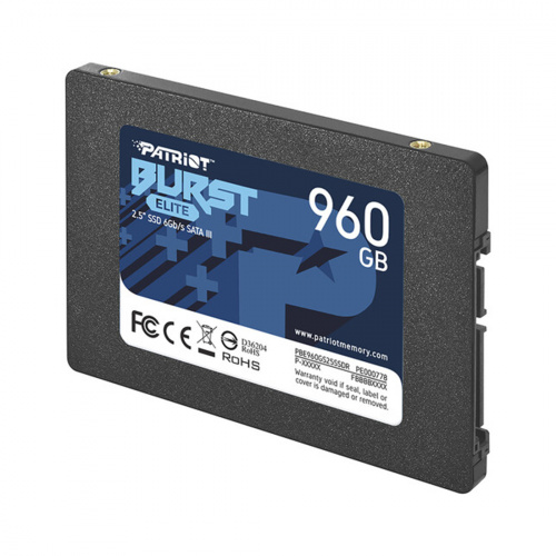 Твердотельный накопитель SSD Patriot Burst Elite 960GB SATA фото 4