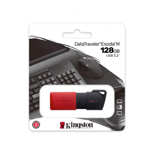 USB-накопитель Kingston DTXM/128GB 128GB Красный фото 4