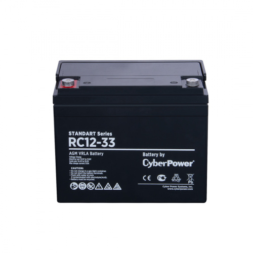 Аккумуляторная батарея CyberPower RC12-33 12В 33 Ач фото 3