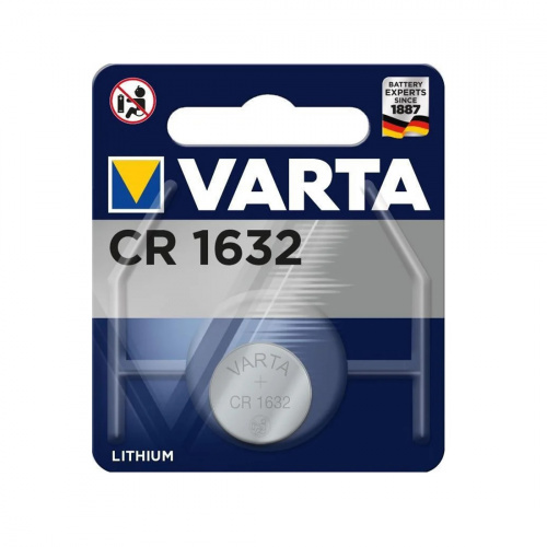 Батарейка VARTA Lithium CR1632 3V 1 шт. в блистере фото 3