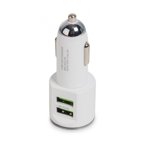 Автомобильное зарядное устройство LDNIO DL-C29 2*USB Lightning Белый фото 2