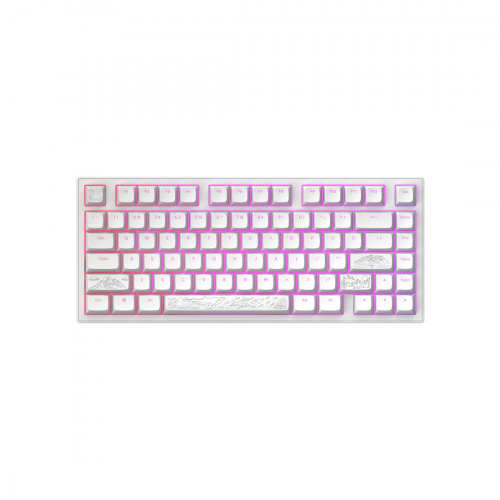 Клавиатура Dark Project ALU81A Terra Nostra White