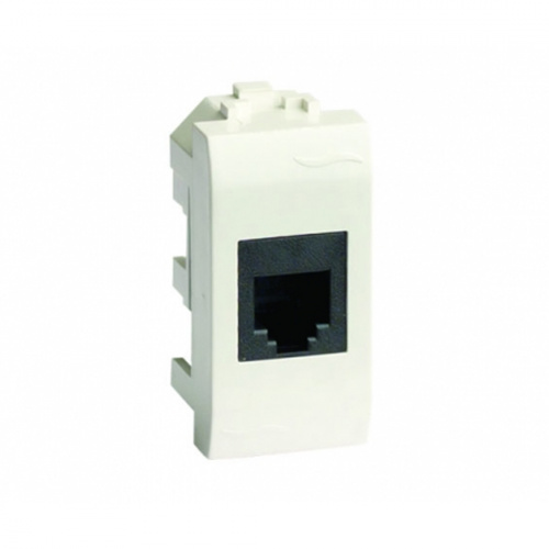 Телефонная розетка RJ12 DKC серия Brava 76120B Телефонная розетка RJ12 DKC серия Brava 76120B