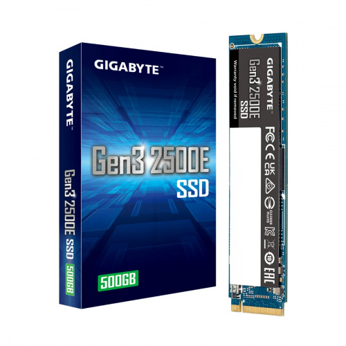 Твердотельный накопитель SSD Gigabyte G325E500G 500GB M.2 2280 PCIe 3.0x4 фото 2