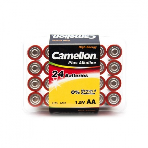 Батарейка CAMELION Plus Alkaline LR6-PB24 24 шт. в упак. фото 2