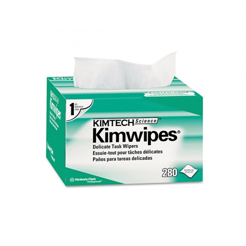 Салфетки безворсовые Kimtech-kimwipes для очистки волоконно-оптических коннекторов фото 2