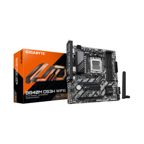 Материнская плата Gigabyte B840M DS3H WIFI6 Материнская плата Gigabyte B840M DS3H WIFI6