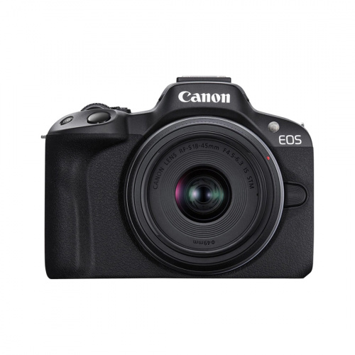 Цифровой фотоаппарат CANON EOS R50 + RF-S 18-45 mm IS STM Creator Kit Black фото 2