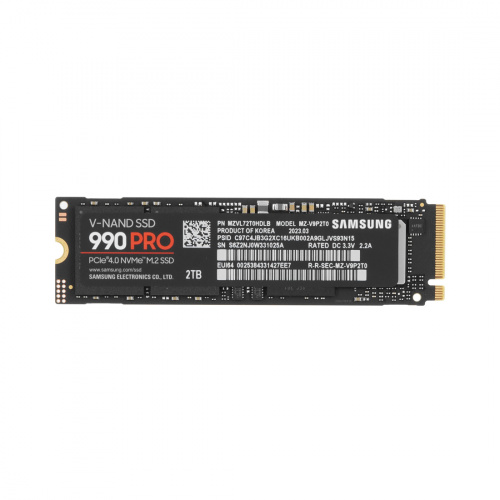 Твердотельный накопитель SSD Samsung 990 PRO 2TB M.2 Твердотельный накопитель SSD Samsung 990 PRO 2TB M.2