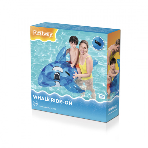 Надувная игрушка Bestway 41037 в виде дельфина для плавания фото 3