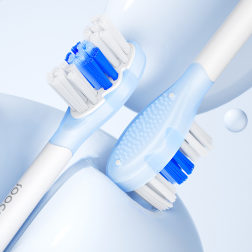 Сменные зубные щетки для Soocas D3 Pro (2шт в комплекте) Белый фото 2