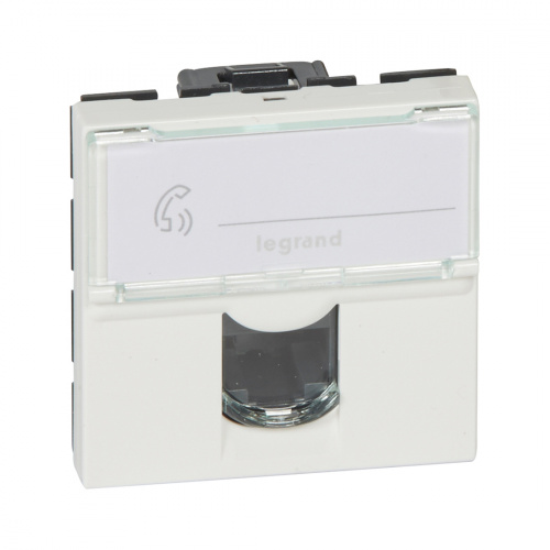 Розетка 1xRJ45 Cat.5 Legrand Mosaic 2 поста Розетка 1xRJ45 Cat.5 Legrand Mosaic 2 поста