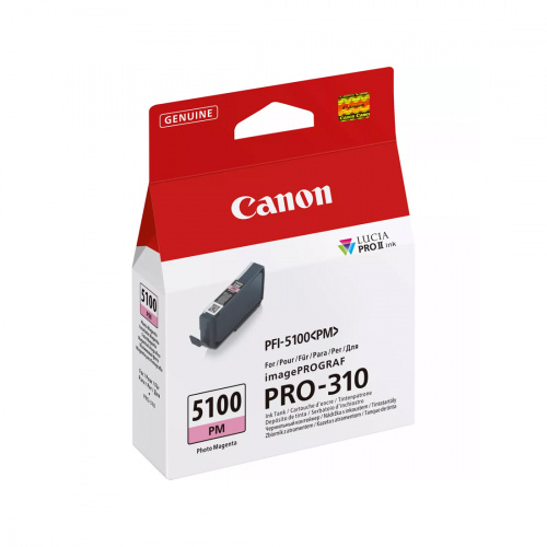 Чернильный картридж Canon PFI-5100 Photo Magenta Чернильный картридж Canon PFI-5100 Photo Magenta
