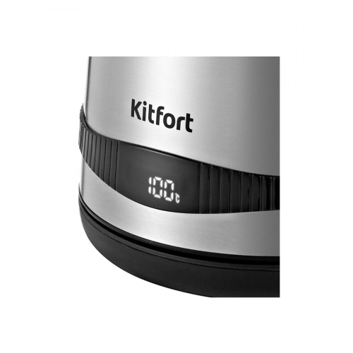 Чайник электрический Kitfort КТ-6121-5 металлик фото 3